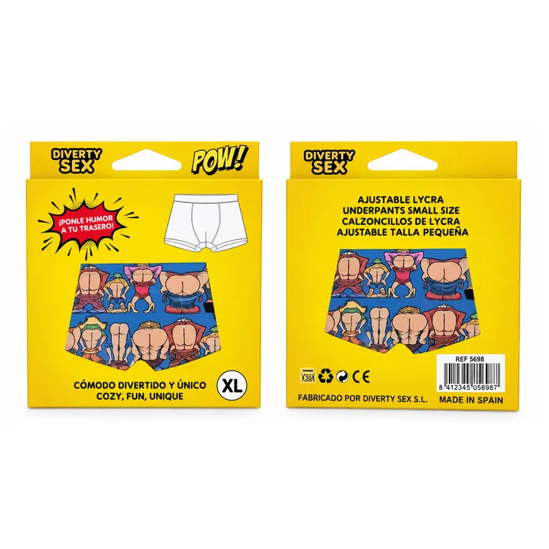 Diablo Picante - Plus Size Butt Underwear