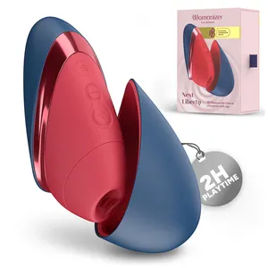 Womanizer - Next Liberty 3D Pleasure Air Clitoral Stimulator azul/rojo