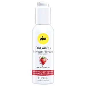Pjur - Organic Intimate Flavours Strawberry Oral Delight gel 100 Ml