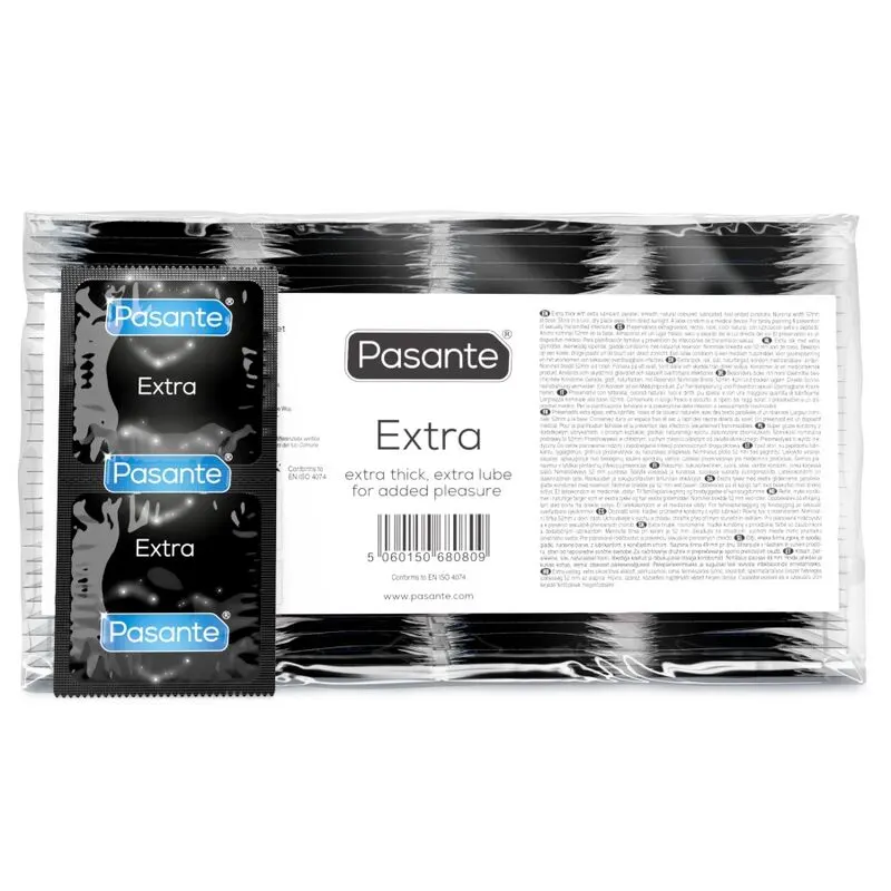 Pasante - Extra Extra Thick preservativos 144 Units (Bag)