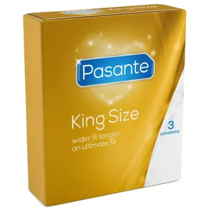 Pasante - Preservativos King Size 3 Units