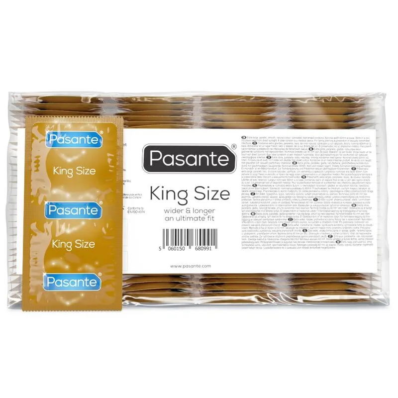 Pasante - Preservativos King Size Bag 144 Units