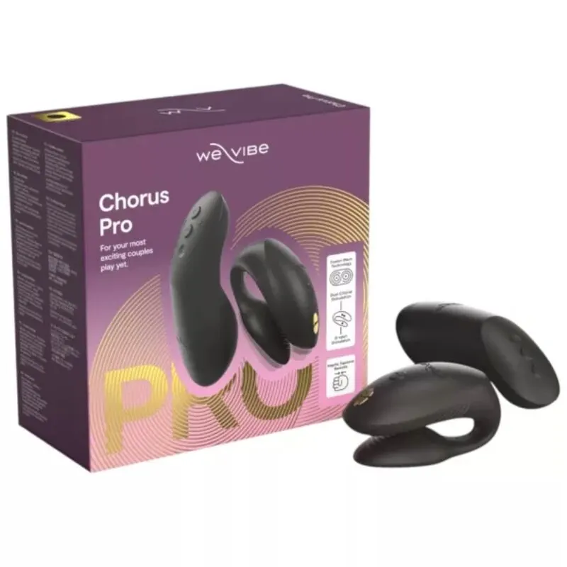We-Vibe - Chorus Pro Premium Couples vibrador Satin negro