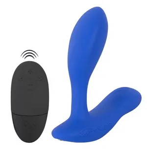 We-Vibe - Vector+ Dual-Stimulation Prostate masajeador Royal azul