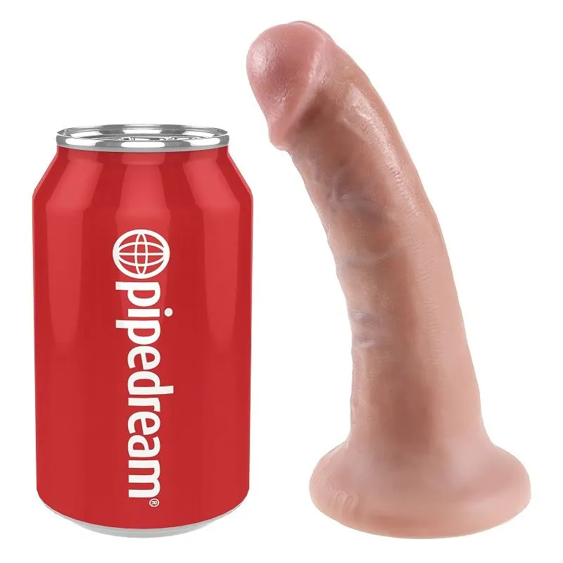 King Cock - 6 dildo color carne 15.2 Cm