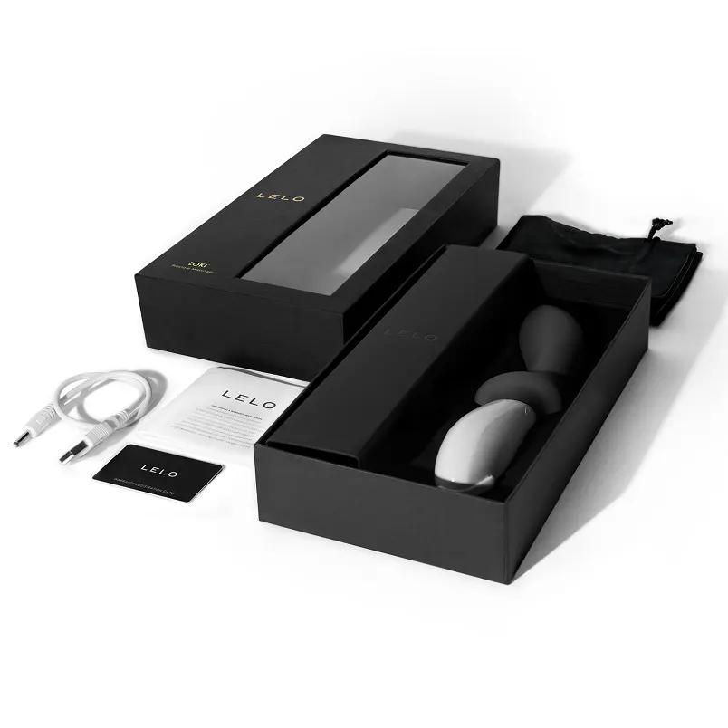 Lelo - Loki negro Prostatic vibrador