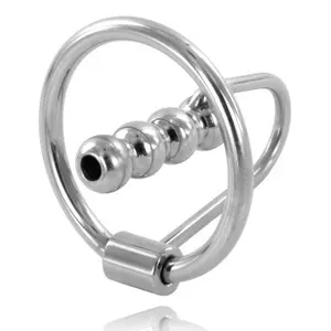 Metal Hard - Gland anillo With Urethral plug 30Mm