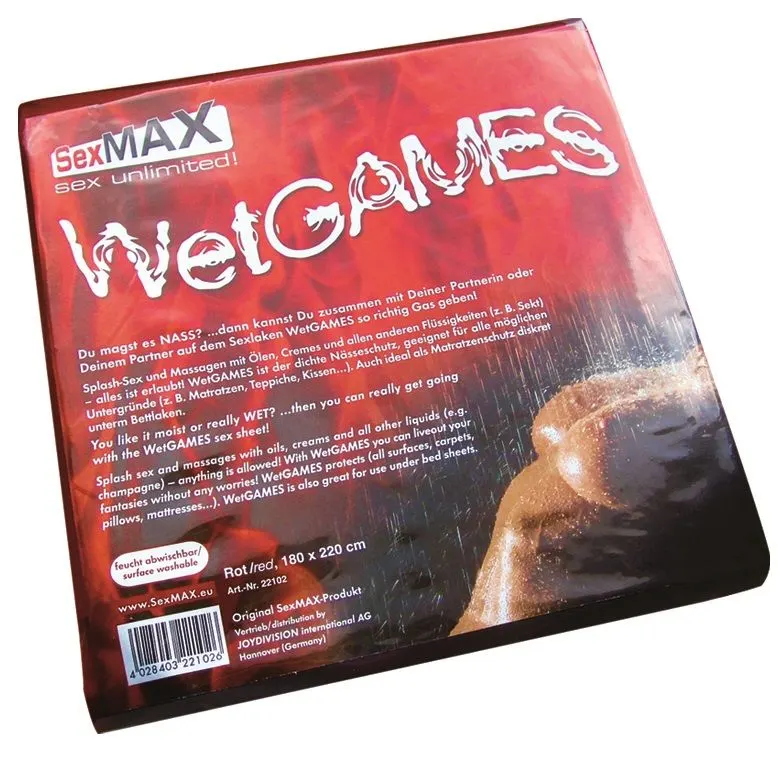 Joydivision Sexmax - Wetgames Sex-Laken blanco