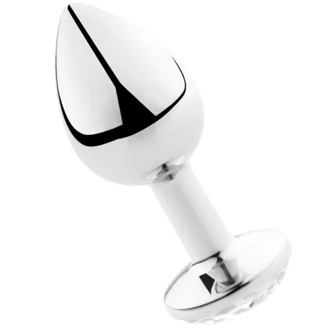 Secretplay - Plug Anal transparente Aluminum 7Cm
