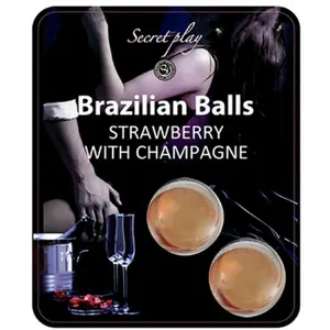 Secretplay - Strawberry And Champagne Brazilian bolas set