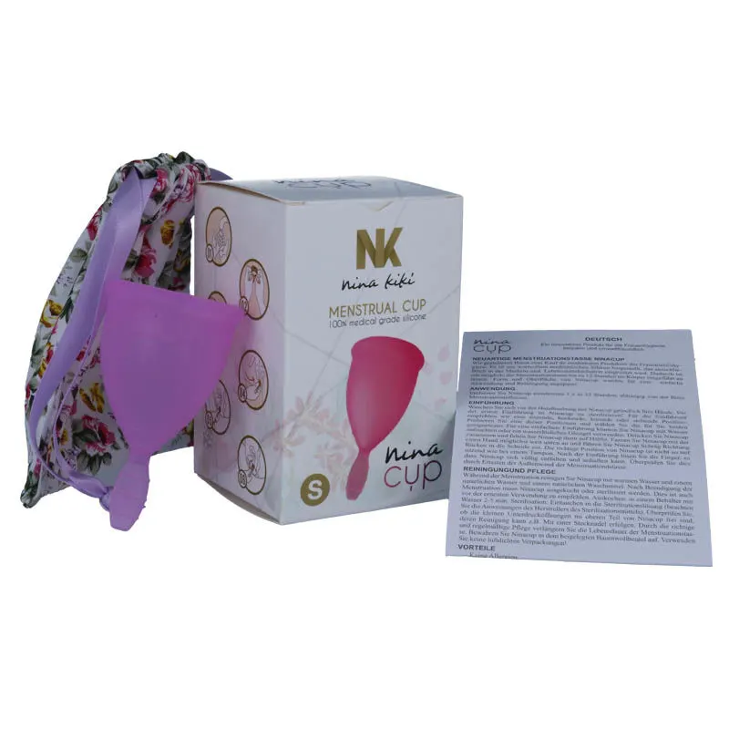 Nina Kikí - Menstrual Cup morado - Size S