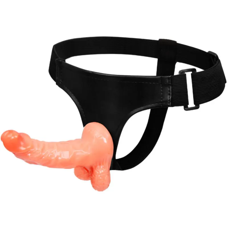 Baile - Arnés With realista Penis And Ultra Passionate Adjustable braguitas 15.5 Cm