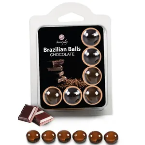Secretplay - Set 6 Brazilians bolas Chocolate