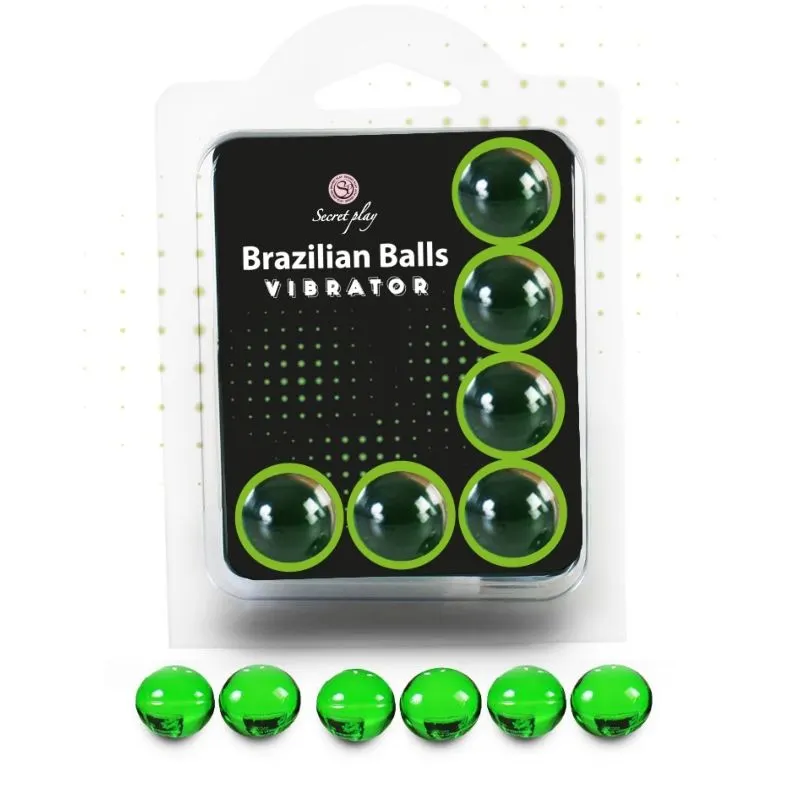 Secretplay - Set 6 Brazilian bolas vibrador