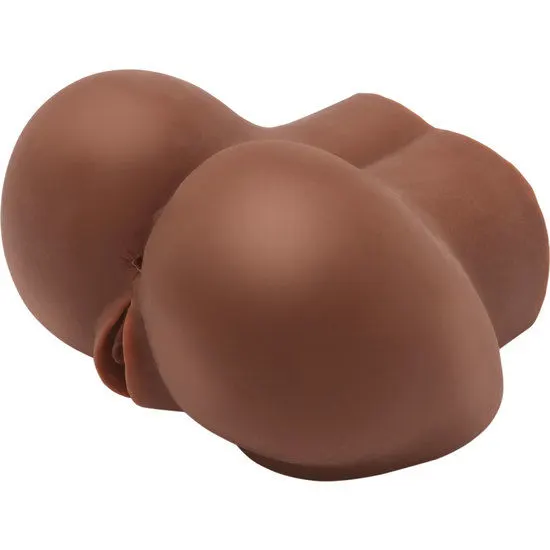 Act - Big Ass realista masturbador With Brown vibrador