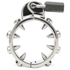 Metal Hard - Anti-Erection Chastity anillo
