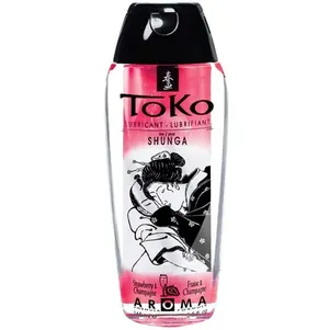 Shunga - Toko Strawberry And Champagne lubricante Aroma