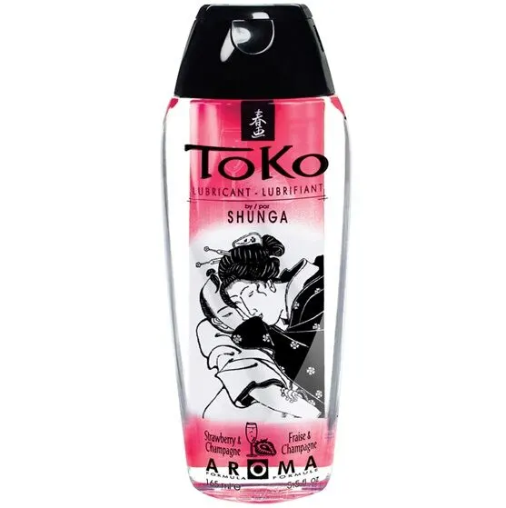 Shunga - Toko Strawberry And Champagne lubricante Aroma