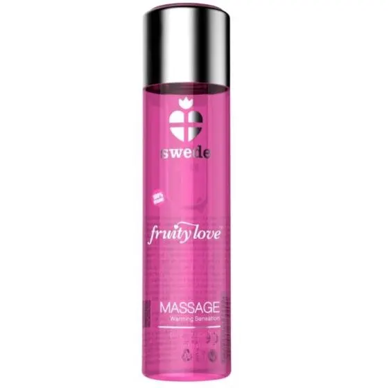 Swede - Fruity Love Warming Effect aceite de masaje rosa Grapefruit With Mango 60 Ml