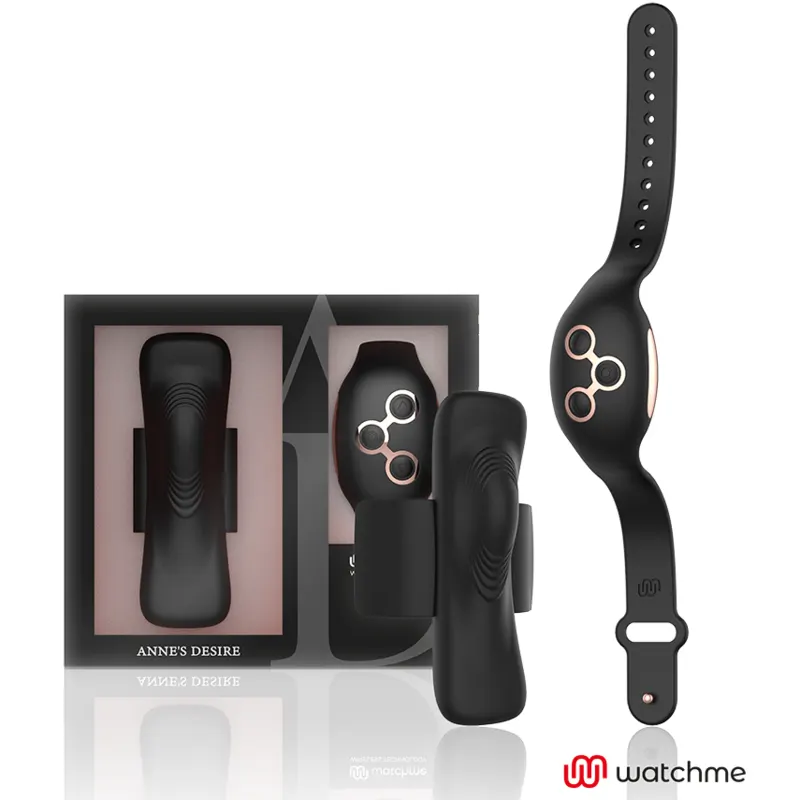 Anne'S Desire - Panty Pleasure Tecnolog A Watchme negro/dorado