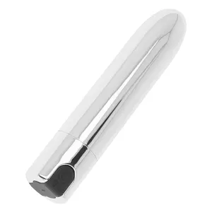 Ohmama - Plateado vibrador bala 9.5 Cm